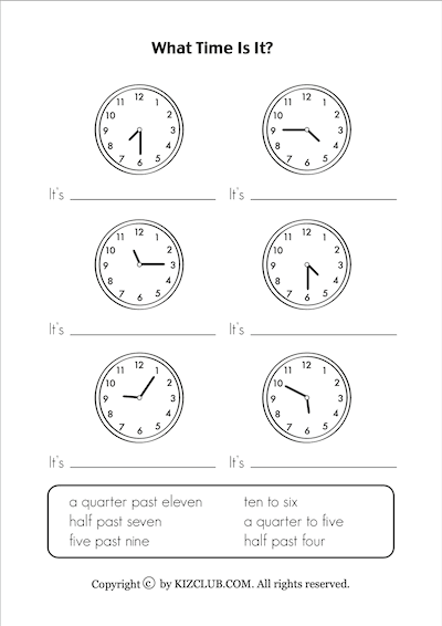 What Time is it?
